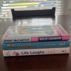 Jenny McCarthy Book Set - Belly Laughs, Baby Laughs, Life Laughs